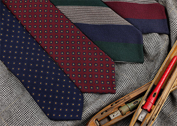 Wool ties - handmade in Italy