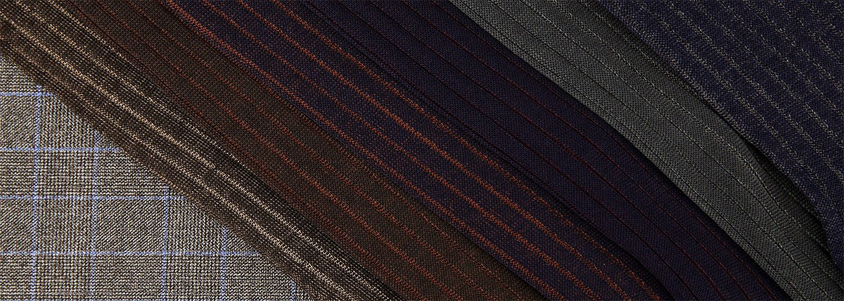 Pure cotton knee socks in various colors and designs