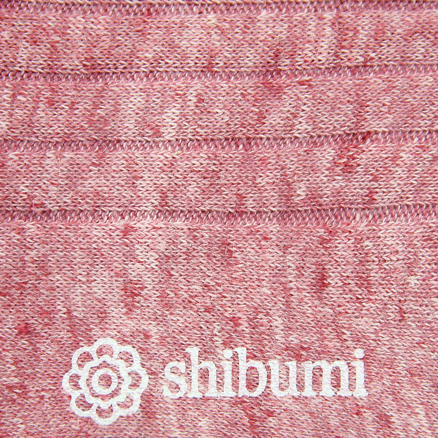Knee Socks - Ribbed - Rosé - Pure Linen