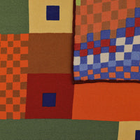 Geometrical Pattern Silk Neckerchief - Multicolor - 65 x 65cm