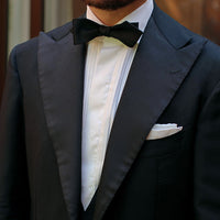 Tuxedo Set - Bow Tie, Cummerbund, Pocket Square, Braces, Socks