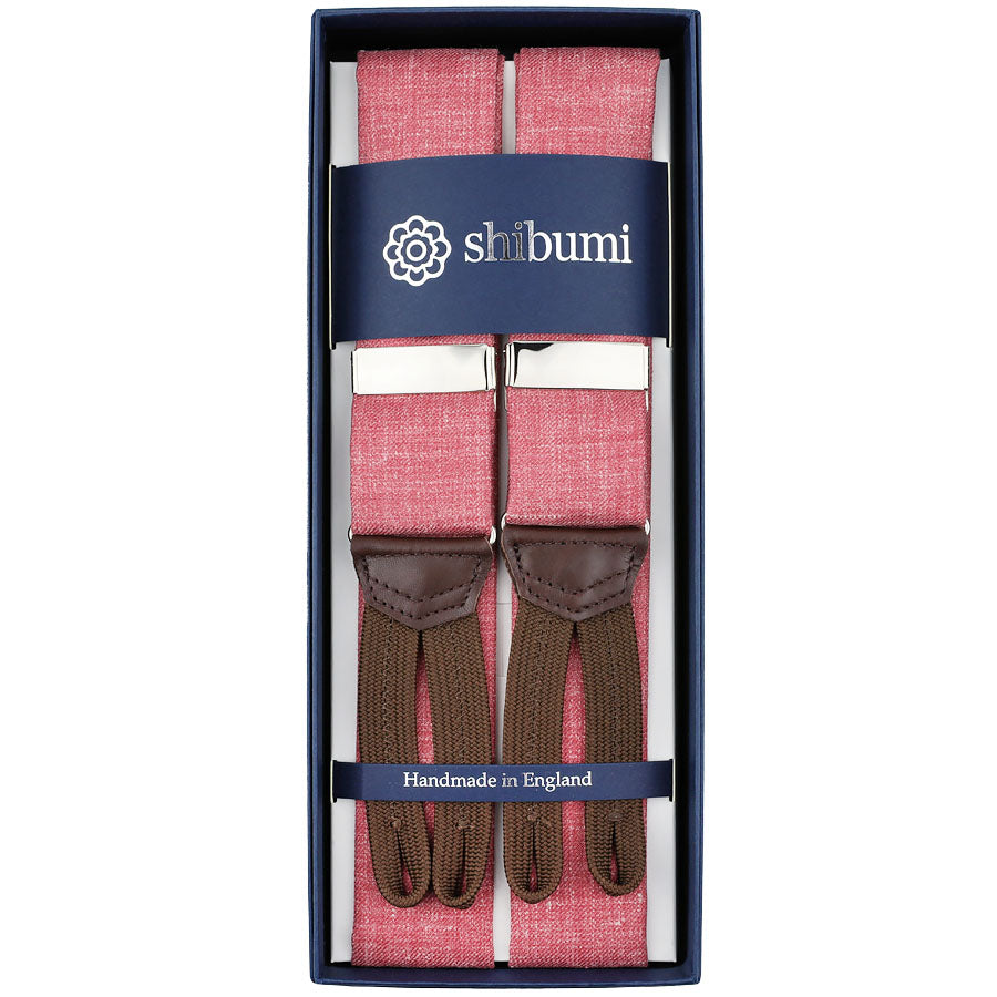 Bamboo Braces - Pink