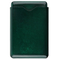 Calfskin Leather Card Case - Bottle Green