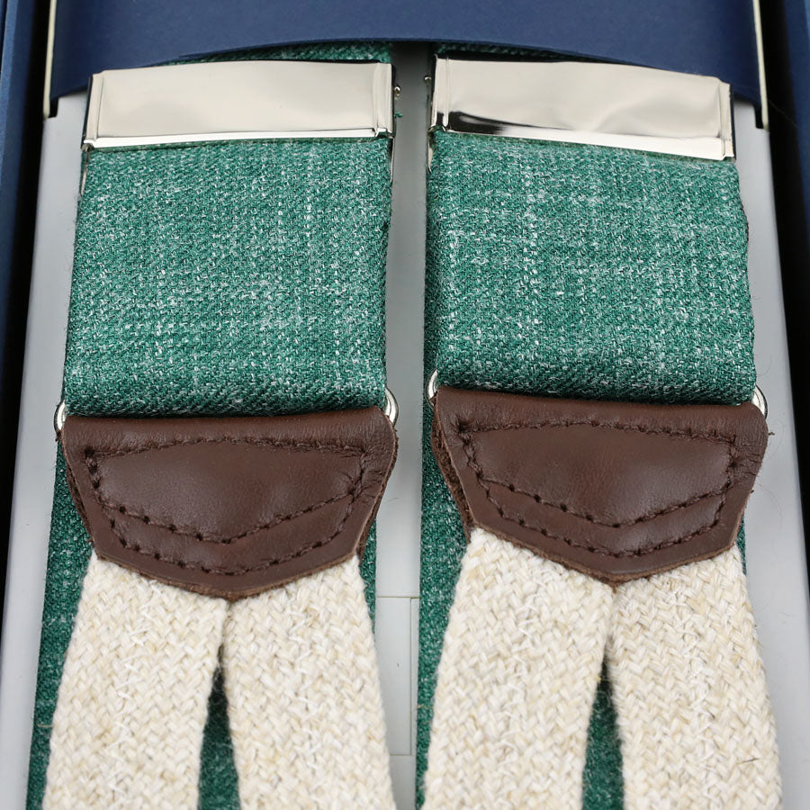 Bamboo Braces - Sea Green