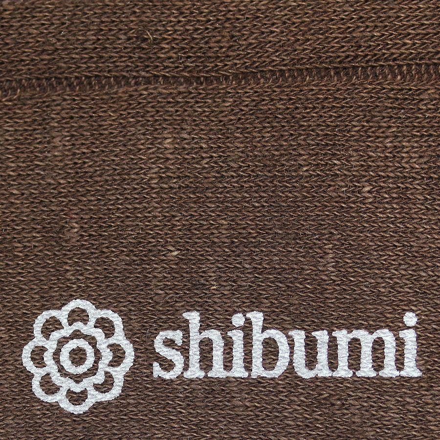 Knee Socks - Ribbed - Brown - Pure Linen