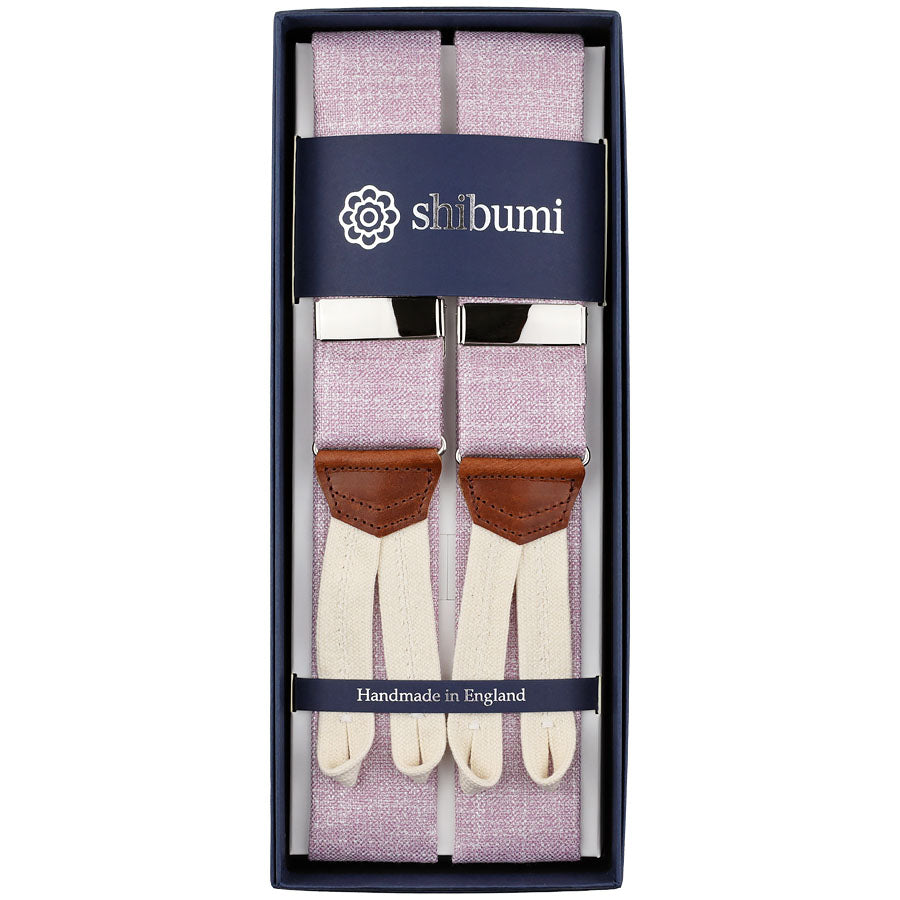 Bamboo Braces - Pink