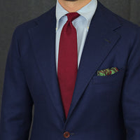 Grenadine / Garza Fina Tie - Cherry - Handrolled