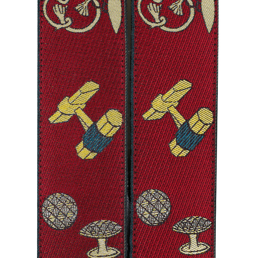 Cufflinks Silk Braces - Cherry - Limited to 500