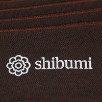 Knee Socks - Shadow Stripes - Brown / Copper - Pure Cotton