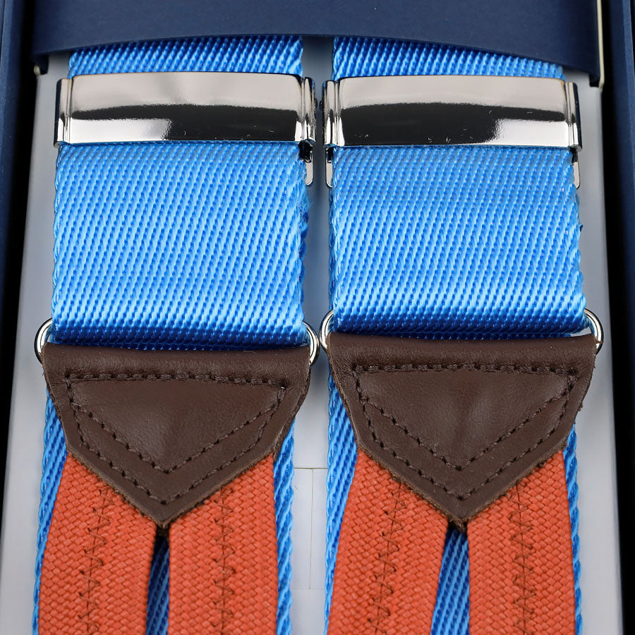 Heavy Rayon Twill Braces - Powder Blue