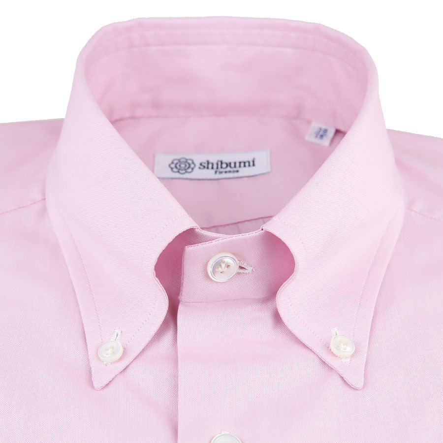 Oxford Button Down Shirt - Pink - Solid - Regular Fit