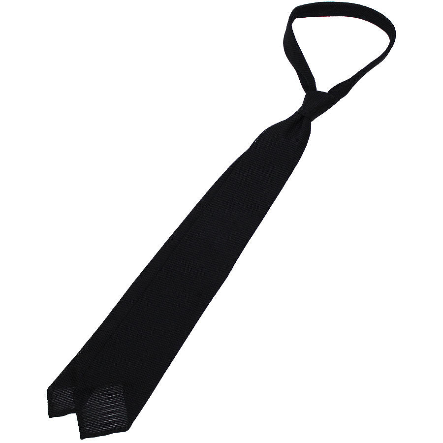 Grenadine / Garza Fina Tie - Black - Hand-Rolled