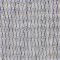 Merino Wool Knitted Polo - Light Grey