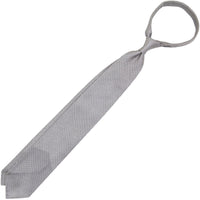 Grenadine / Garza Fina Tie - Silver - Hand-Rolled