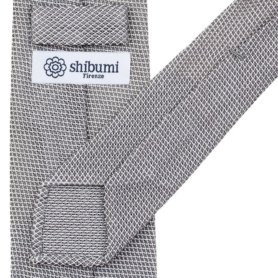 Grenadine / Garza Fina Tie - Silver - Hand-Rolled