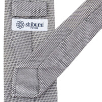 Grenadine / Garza Fina Tie - Silver - Hand-Rolled
