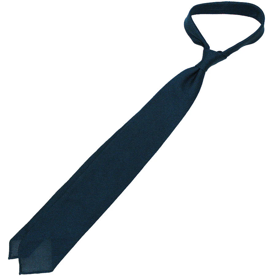 Grenadine / Garza Fina Tie - Petrol - Hand-Rolled