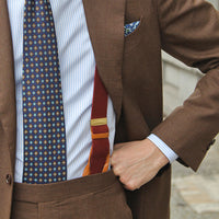 Boxcloth Braces - Burgundy