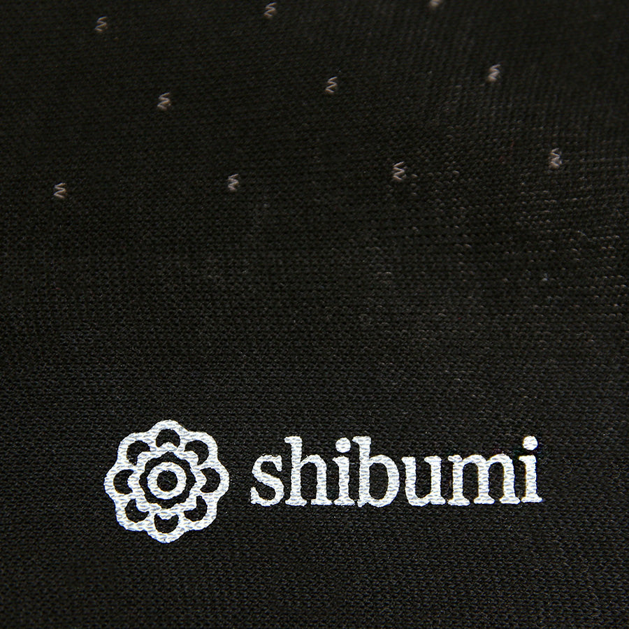 Knee Socks - Dots - Black - Pure Cotton