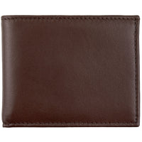 Lambskin Leather Wallet - Brown