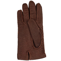 Peccary Gloves Unlined - Brown