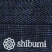 Knee Socks - Birdseye - Navy - Cotton/Linen