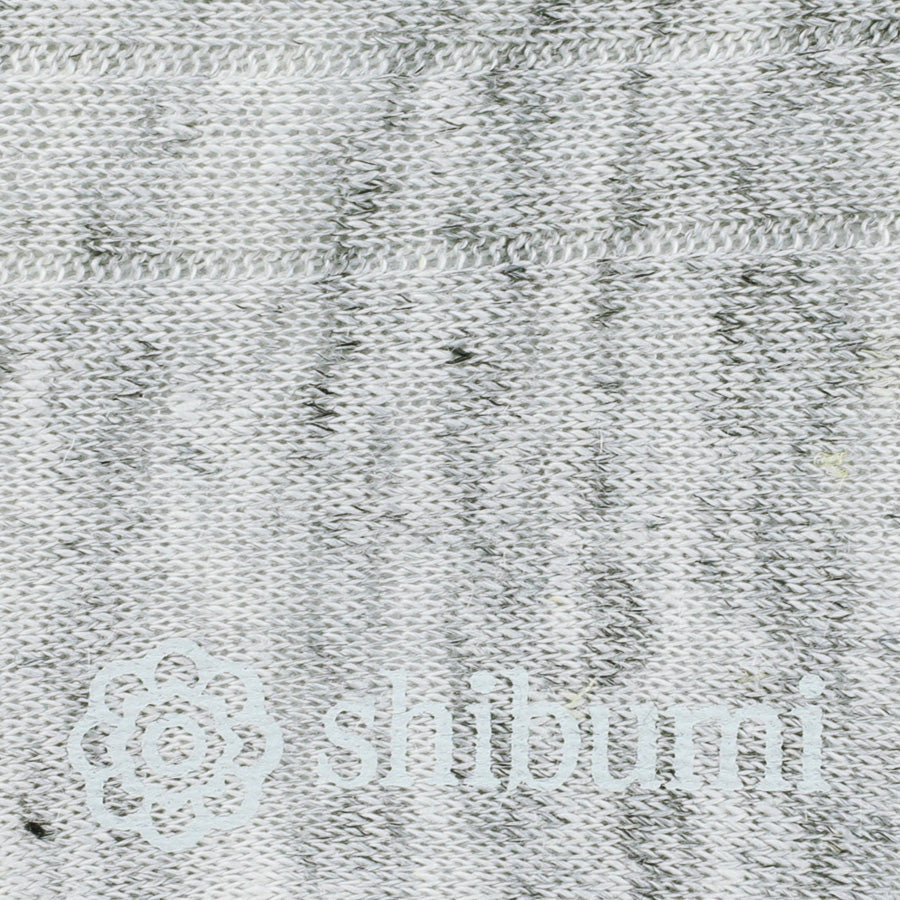 Knee Socks - Ribbed - Light Grey - Linen