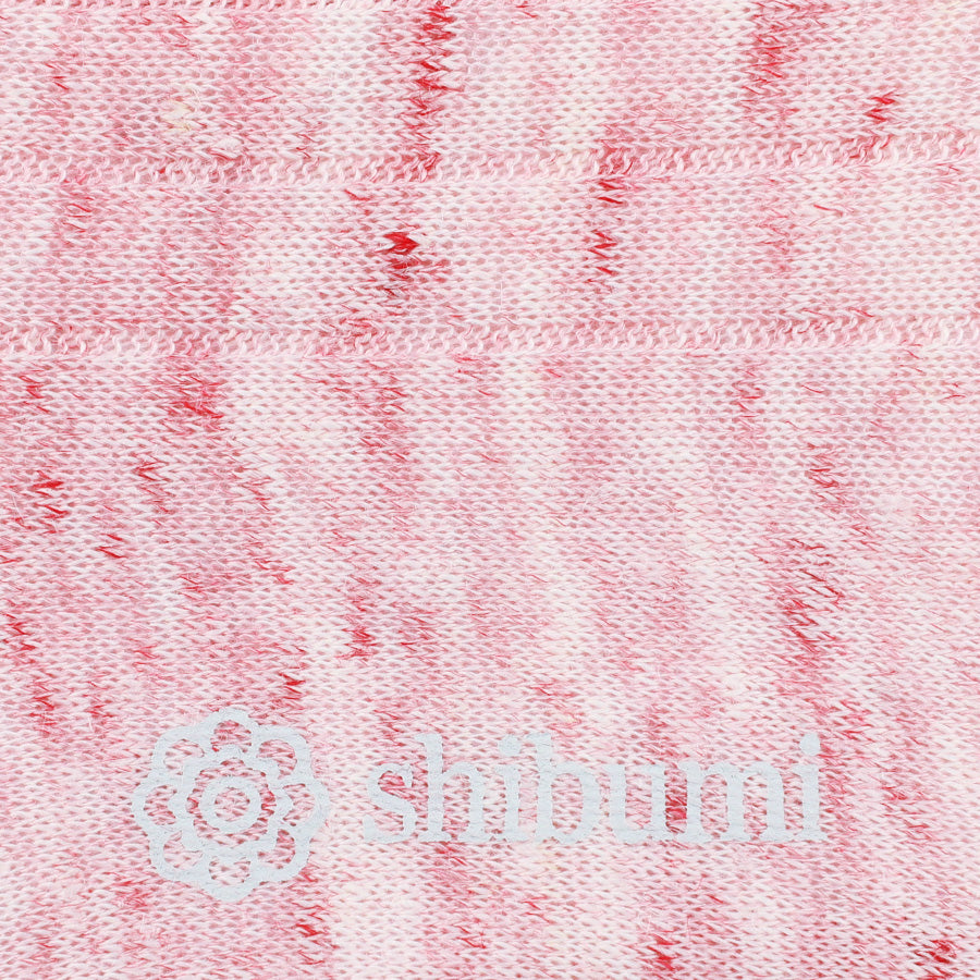 Knee Socks - Ribbed - Peach - Linen