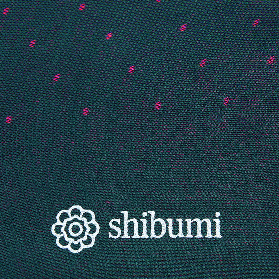 Knee Socks - Dots - Sea Green - Pure Cotton