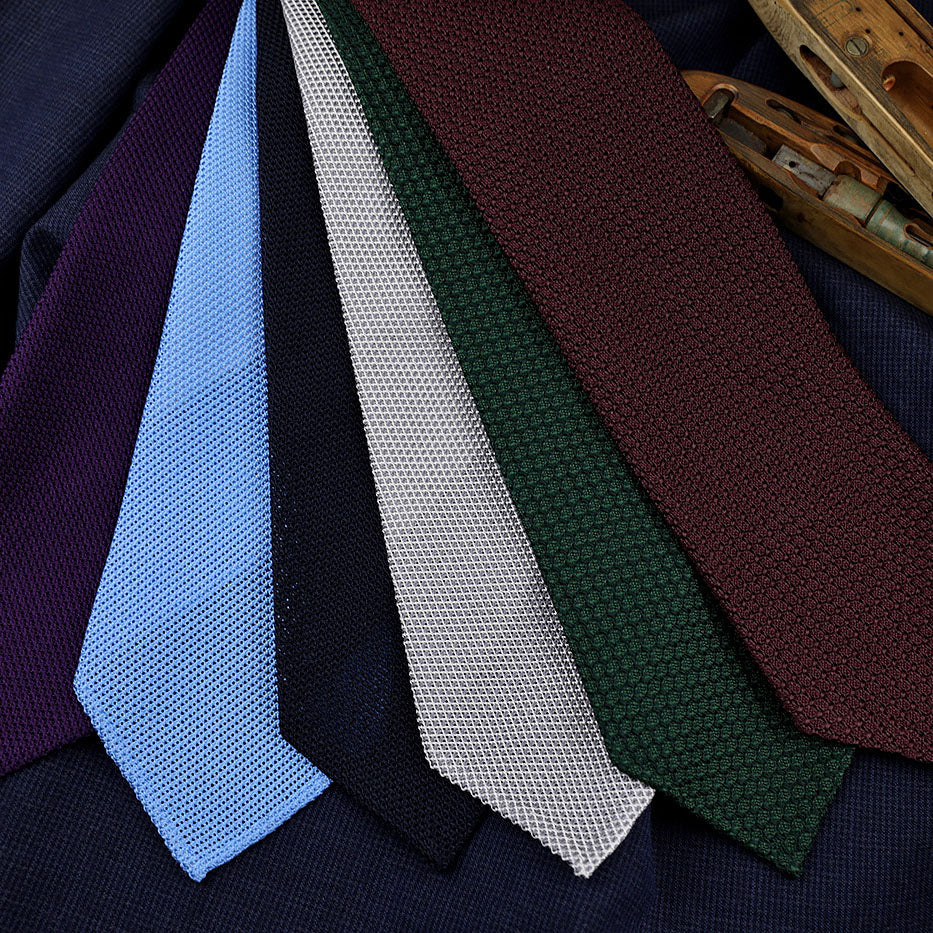 The Beautiful Simplicity Of Grenadine Ties