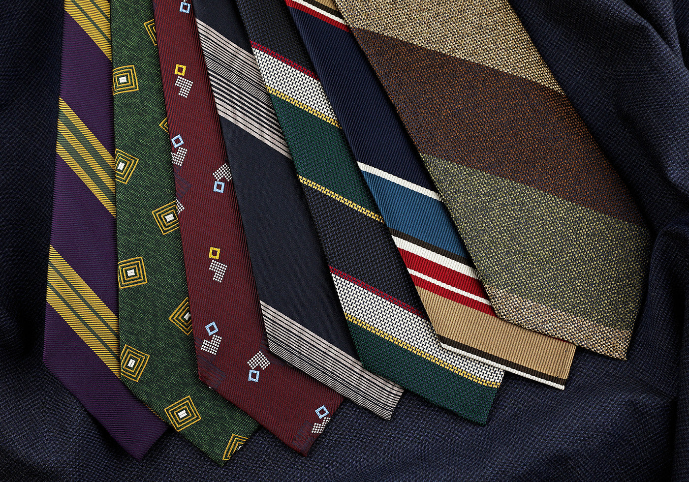 Woven ties - grenadine, repp stripes and more