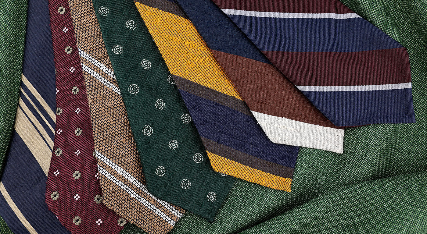 Handmade ties by Shibumi - Made in Italy