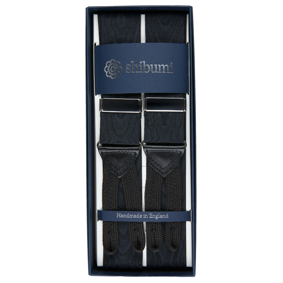 Moiré Braces - Black