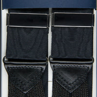 Moiré Braces - Black