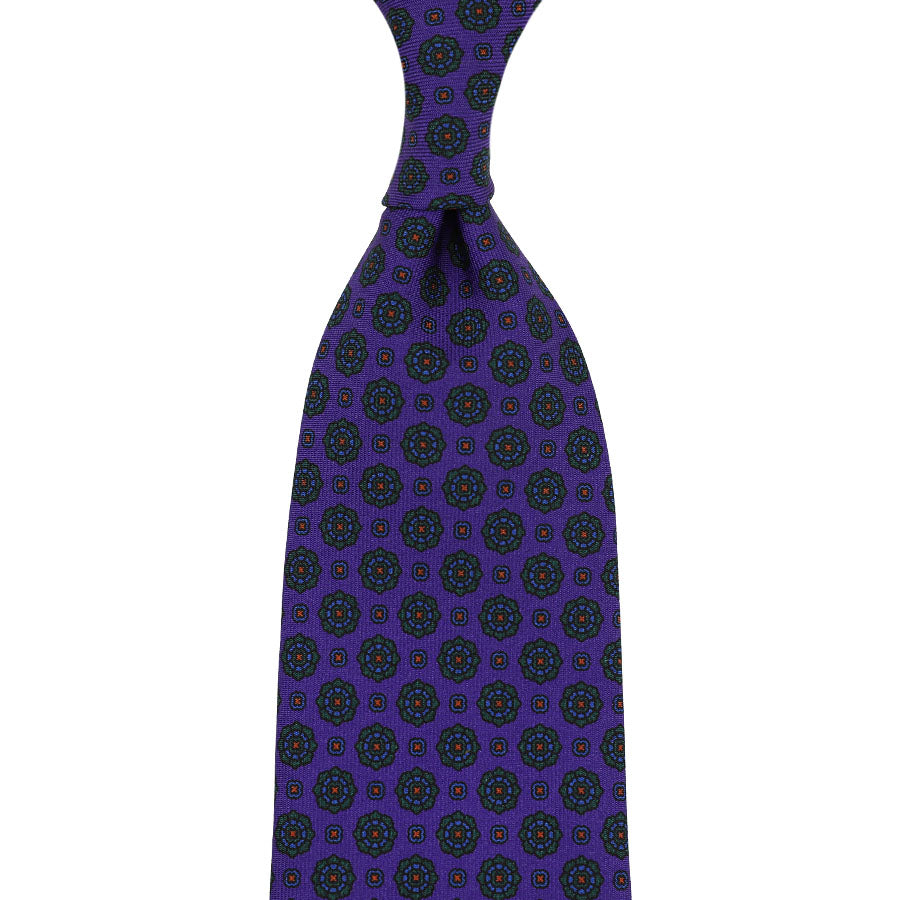 Ancient Madder Tie Purple Shibumi Firenze