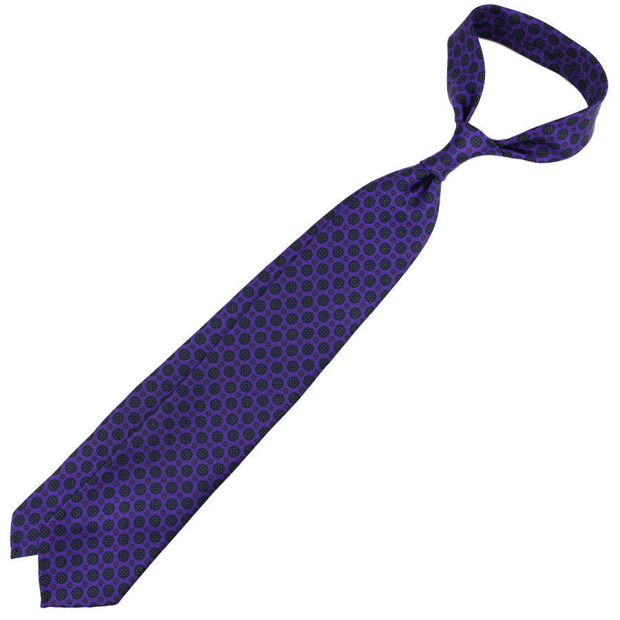 Ancient Madder Tie Purple Shibumi Firenze