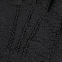 Peccary Gloves Unlined - Black