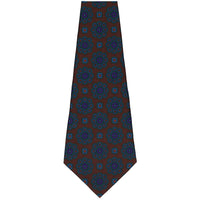 Ancient Madder Silk Bespoke Tie - Brown