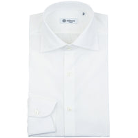 Broadcloth Semi Spread Shirt - White - Regular Fit