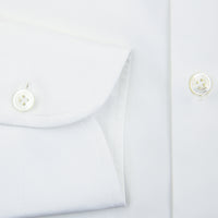 Broadcloth Semi Spread Shirt - White - Regular Fit
