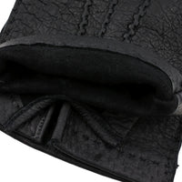Peccary Gloves Unlined - Black