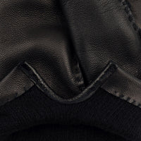 Lambskin Gloves With Cashmere Lining - Black