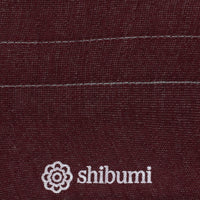 Knee Socks - Thin Stripes - Burgundy - Wool