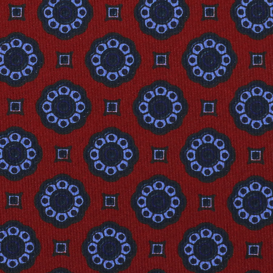 Ancient Madder Silk Bespoke Tie - Cherry