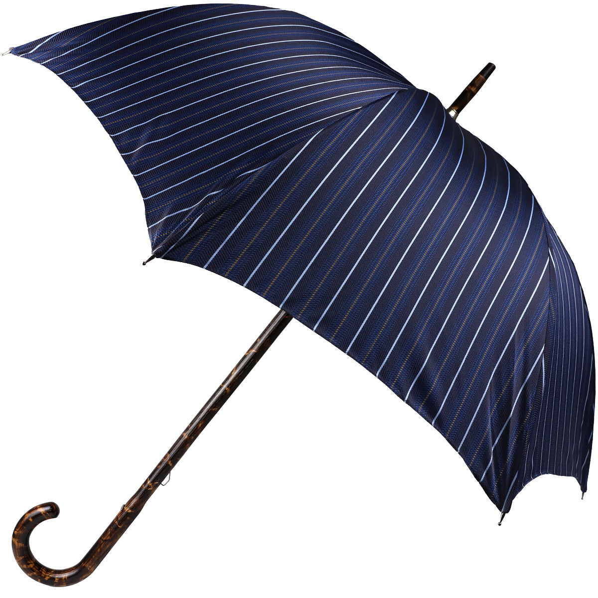 Shibumi x Mario Talarico Umbrella Navy Striped - Hickory