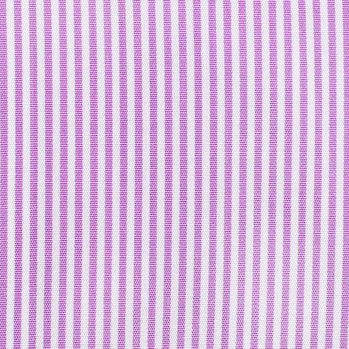 Poplin Semi Spread Shirt - Berry / White