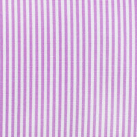 Poplin Semi Spread Shirt - Berry / White