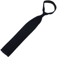 Silk Knit Tie - Midnight