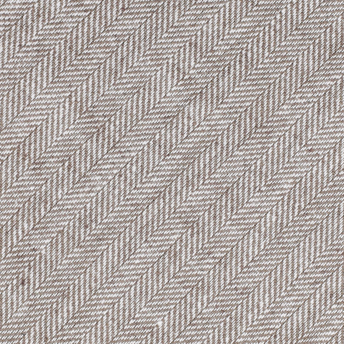 Vintage Herringbone Bespoke Linen / Cotton Tie - Beige