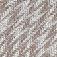 Vintage Herringbone Bespoke Linen / Cotton Tie - Beige